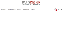 Tablet Screenshot of p-design.fr